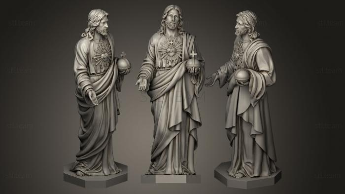3D модель Статуи Иисуса (STL)